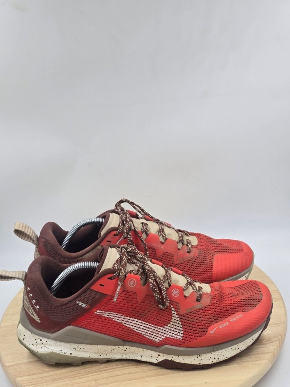 Nike React Wildhorse 8 Trail Running Shoe Mens  DR2686-600 Red - Sz 11.5
